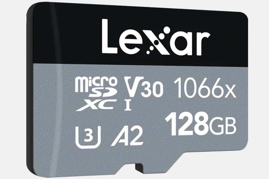Karta microSDXC Lexar Pro UHS-I Silver 1066x 128 GB